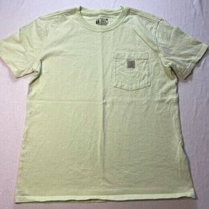 Carhartt Short-Sleeve Pocket Tee in Pale Green